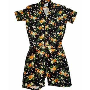 Romperjack Men’s Tropical Black Romper